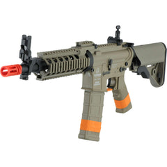 RIFLE AIRSOFT TIPPMANN BT M4 CQB RIS-TAN 10.5 BARREL 9.6V NIMH
