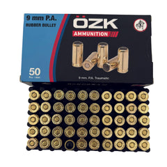 MUNICION TRAUMATICA OZKURSAN X50UND 9MM