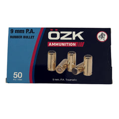 MUNICION TRAUMATICA OZKURSAN X50UND 9MM