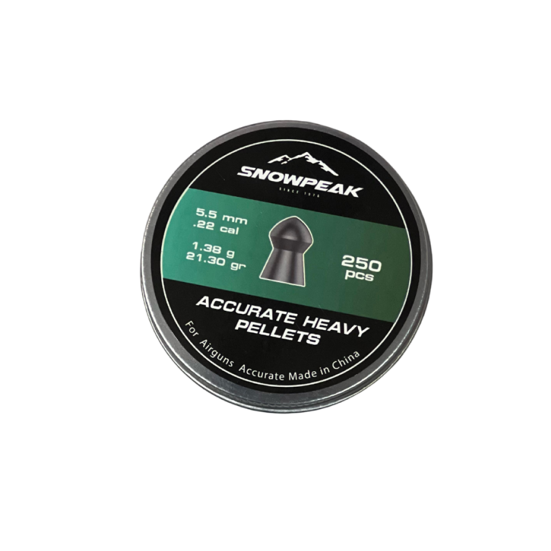 DIABOLOS SNOWPEAK ACCURATE HEAVY .22X250 (21.3GR)