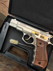 PISTOLA BLOW CZ 75 SATIN/WOOD