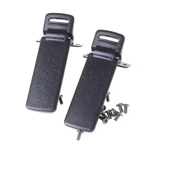 Clips de cinturón para walkie-talkie, tornillos de repuesto BAOFENG X UNIDAD