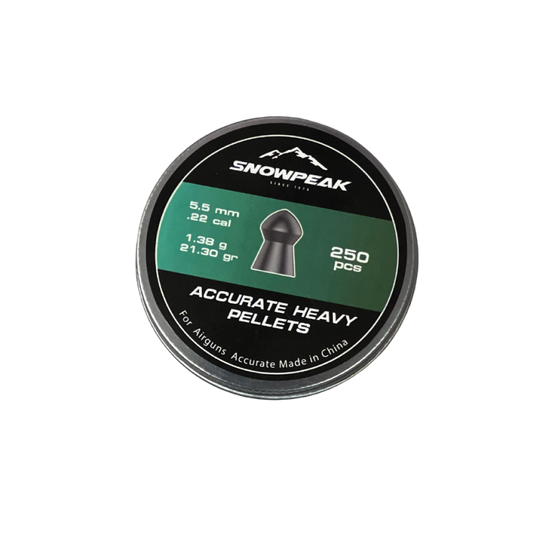 DIABOLOS SNOWPEAK ACCURATE HEAVY .22X250 (21.3GR)