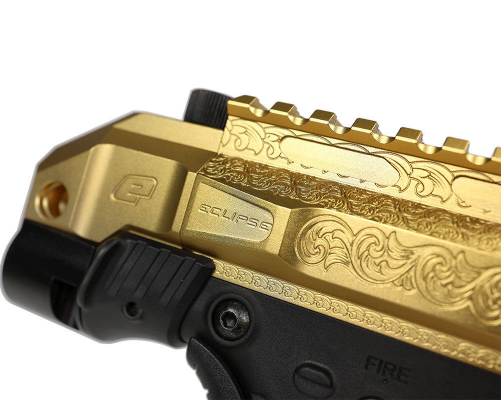 Emek EMF200 Paintball Gun - LX Gold Scroll